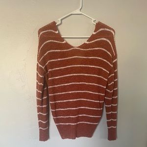 Love Tree open-back sweater